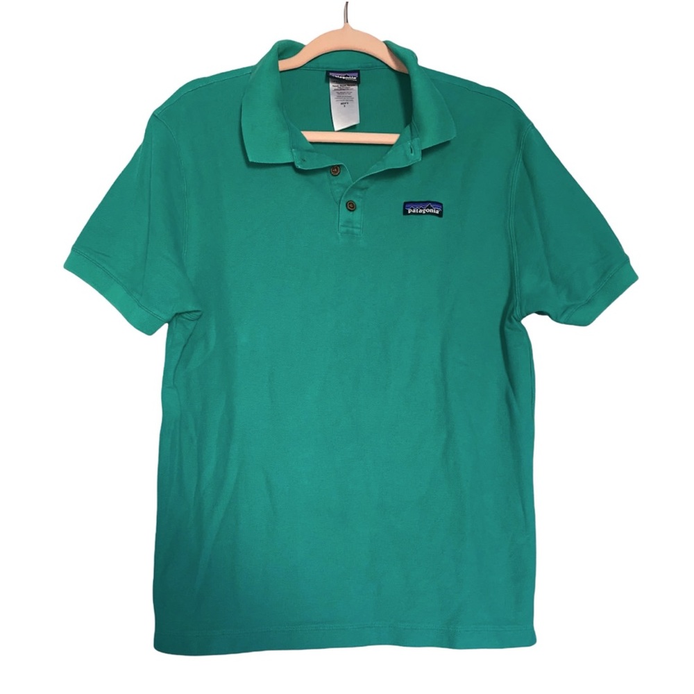 Patagonia Men’s Classic 100% Cotton 3 Button Polo Shirt - Picture 1 of 11